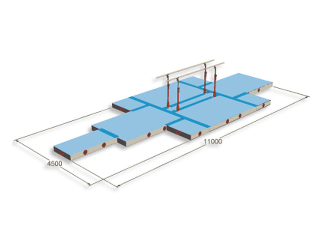 SPIETH® Mat Set for Parallel Bars