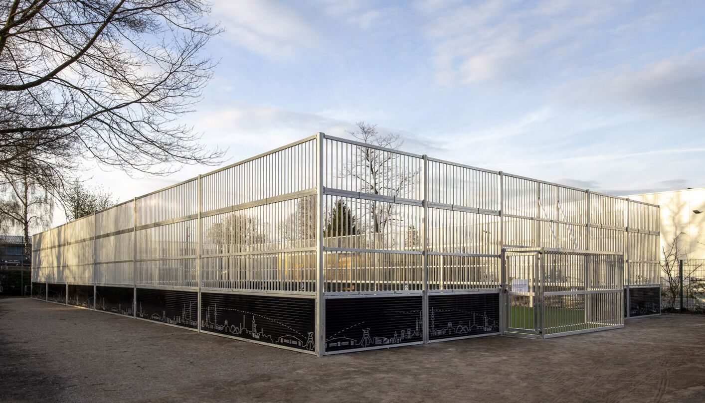 Add-on Soccer Court ARENA PRO PLUS: Advertising space branding on the boards