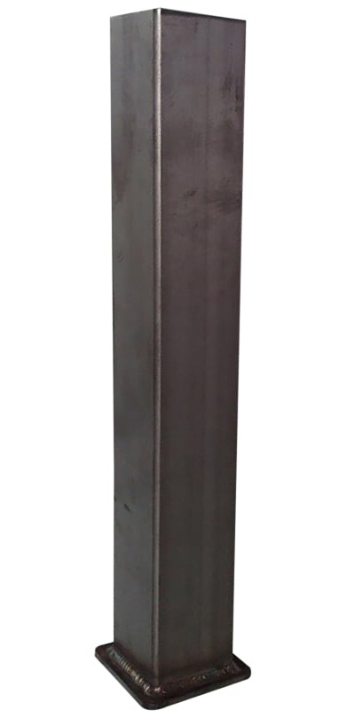 Ground sleeve 40 x 40 mm made of stainless steel