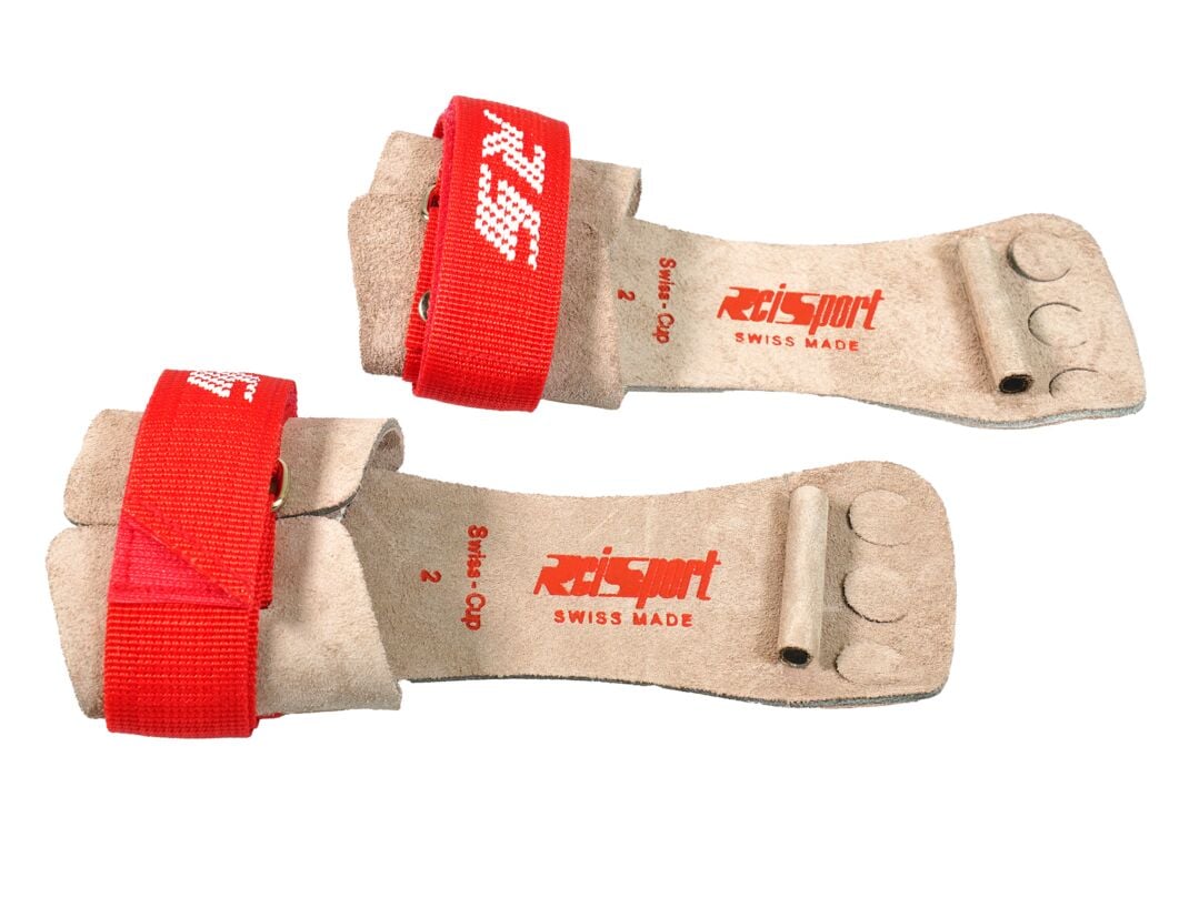 Reisport® Swiss Cup High Bar Grips, 3-Hole