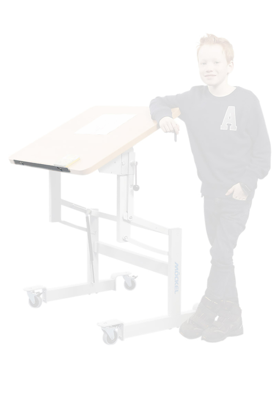 Flat edge, for work table 58 x 0.5 cm, light gray.