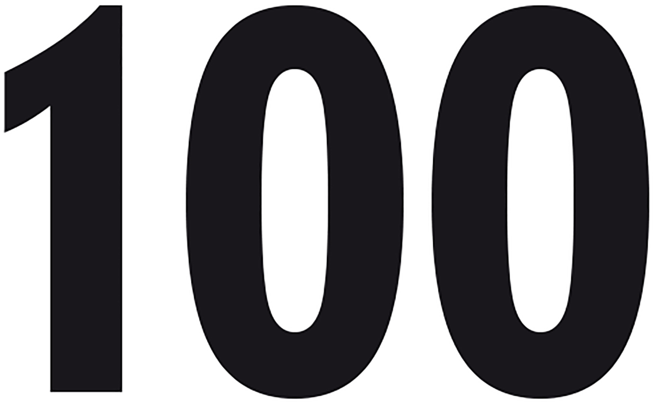 Set of Start Numbers 1-100 Custom Design