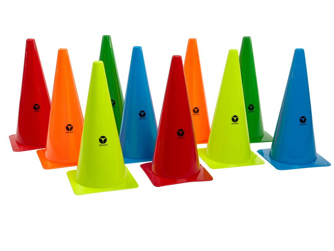 tanga sports® Marker Cones 10-Piece Set MAXI