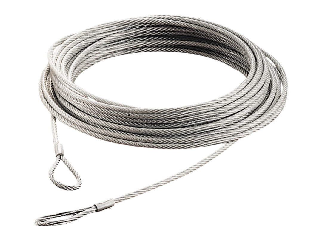 Replacement steel cable for tennis nets