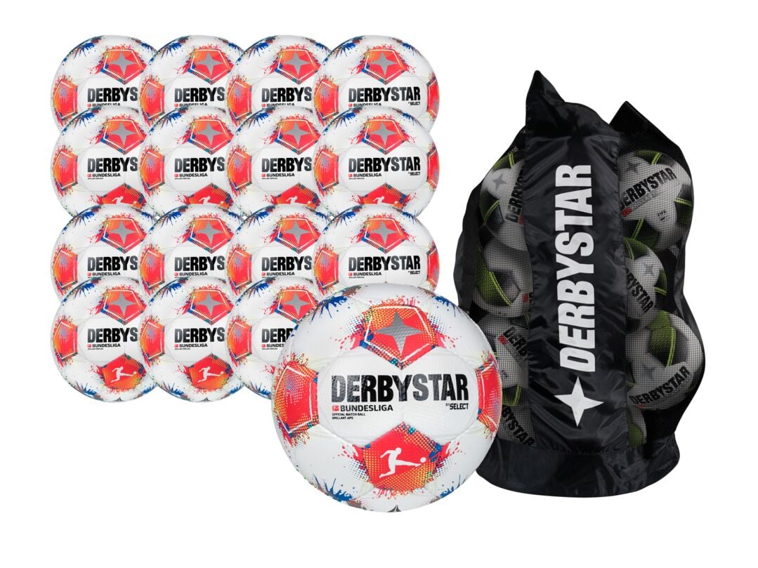 Derbystar® 16 Ball Set Bundesliga for training and competition.
