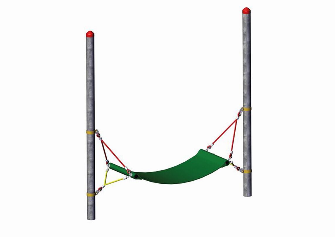 Rope Course Haiger Rubber Hammock (without poles)