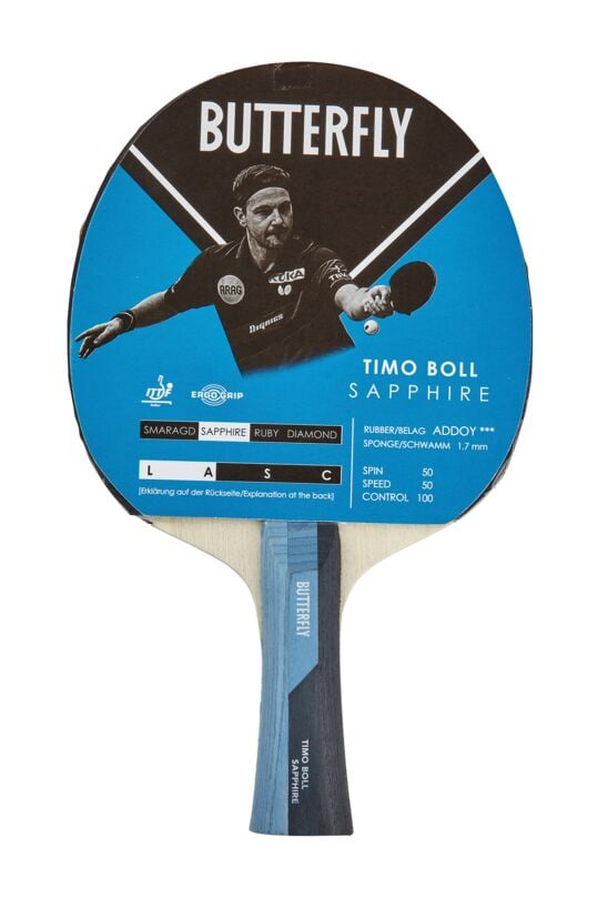 Butterfly® Table Tennis Racket Timo Boll Sapphire