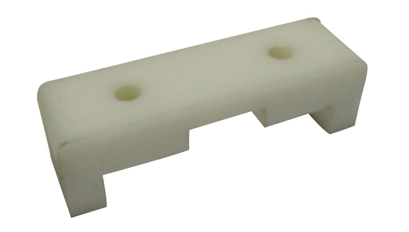 Guide jaws for recess crease