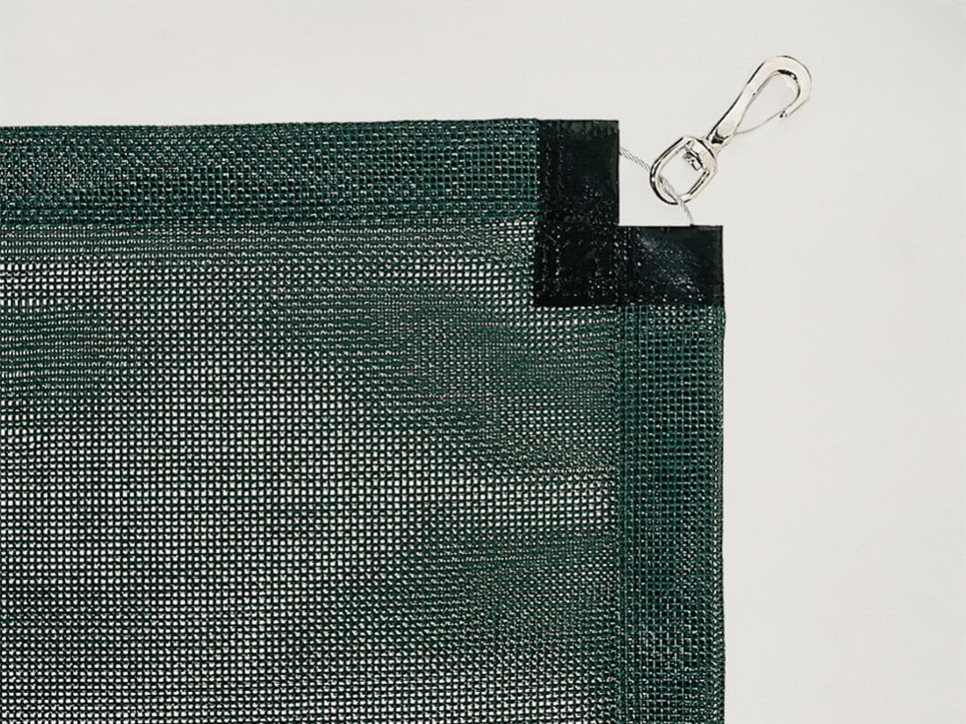 Additional sewn corner cut-outs