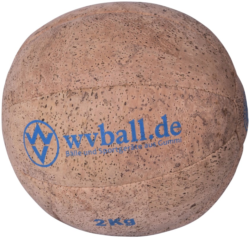 WV® Cork Leather Medicine Ball