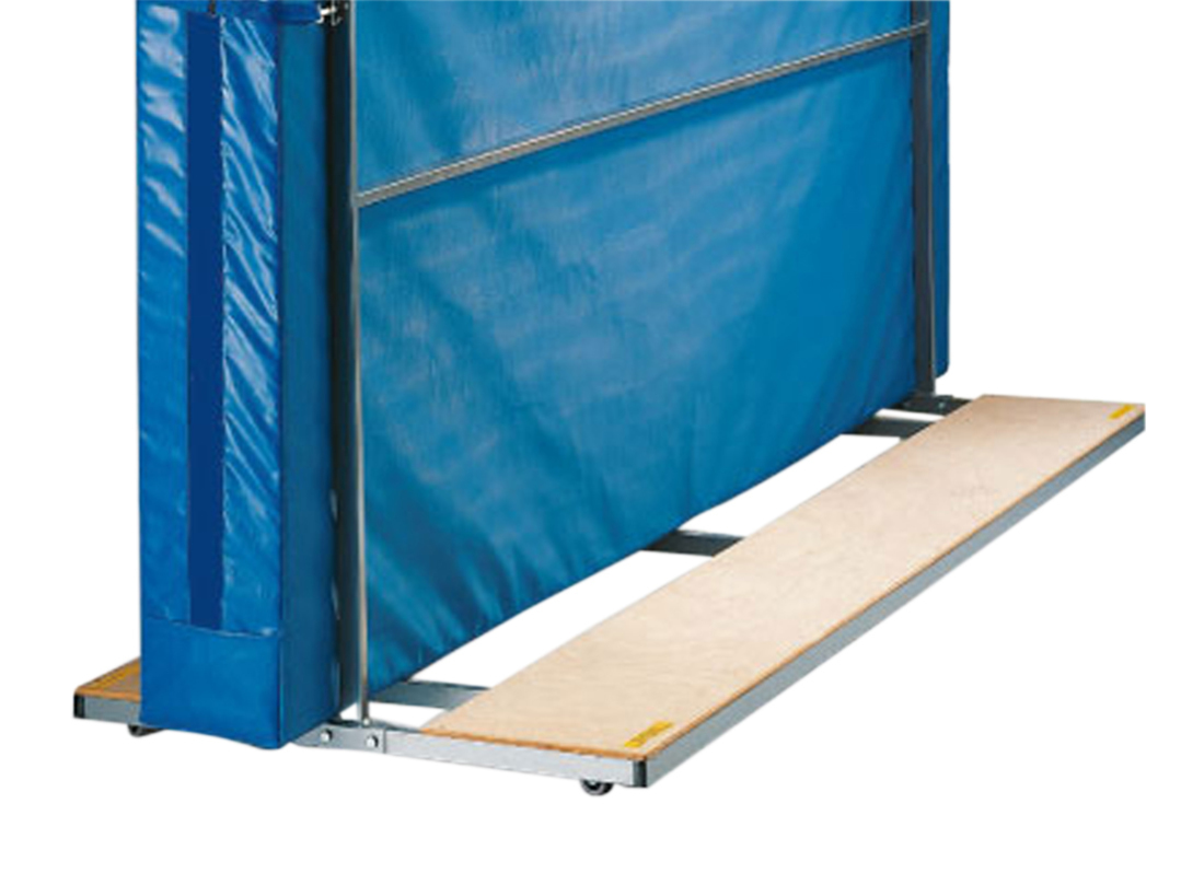 Floor board for soft floor trolley