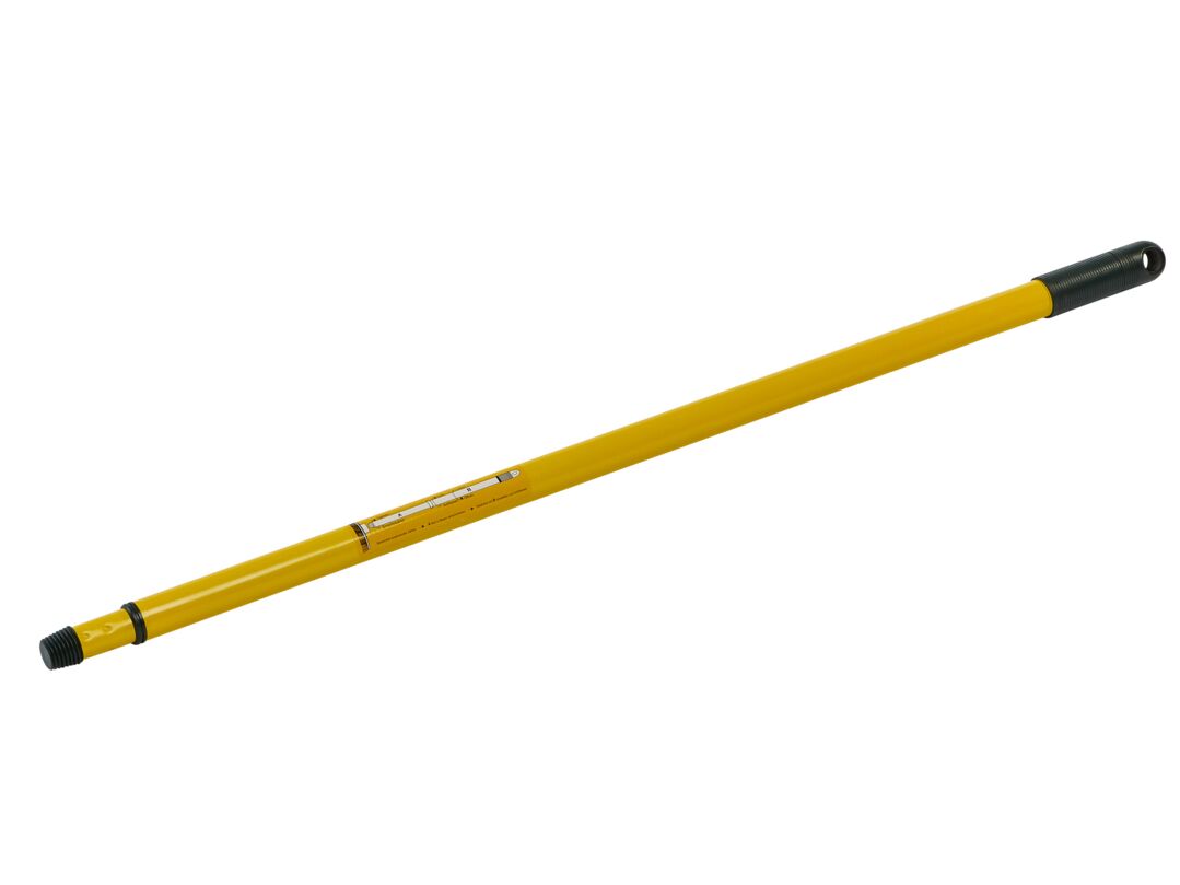 Telescopic handle with thread
