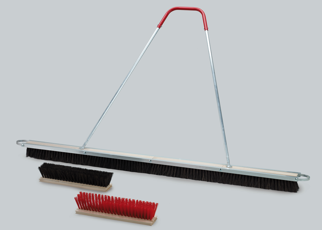 Broom with Arenga bristles