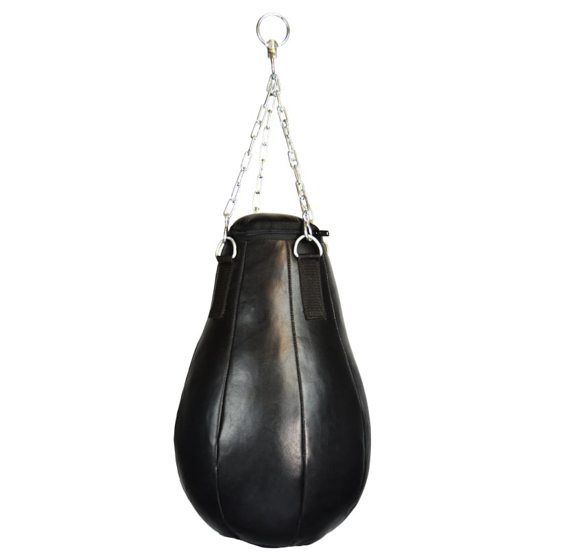 Corn pear made of real leather