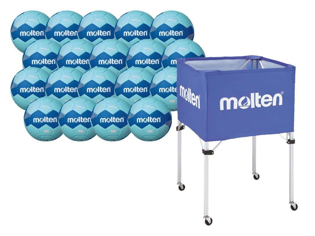 Molten® 20-Piece Handball Set HXF1800-BB Resin Free