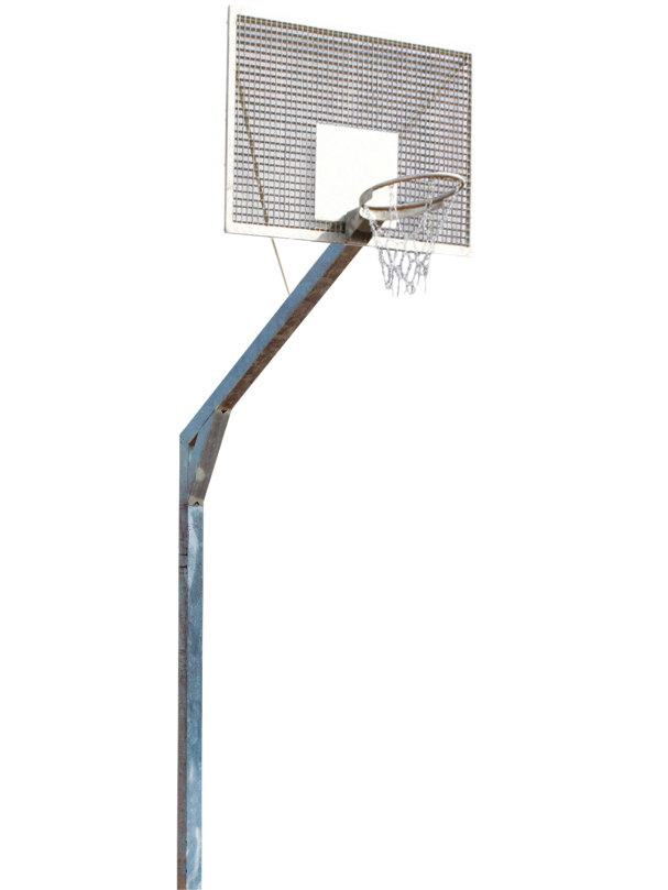 Basketball system SOLID STEEL with grid target board