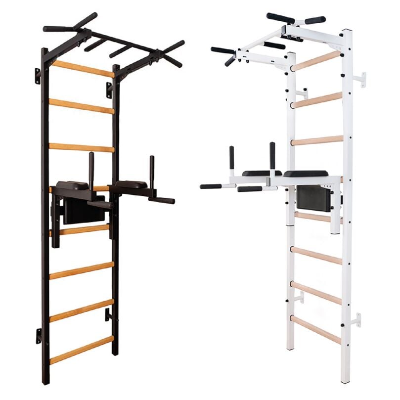BenchK® Wall Bars 222 with Pull-Up Bar & Dip Bars