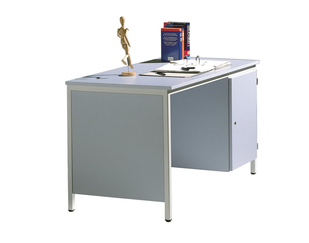 Teacher Desk 130 x 65 gray
