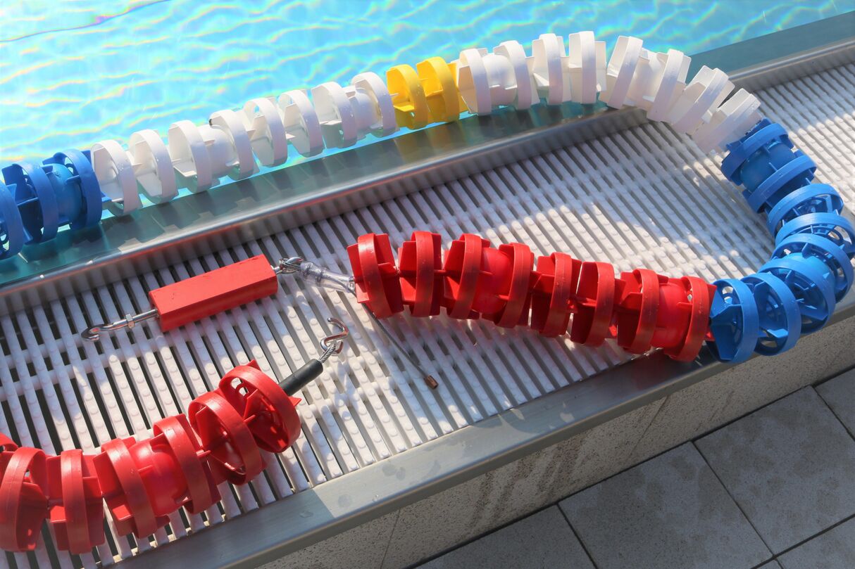 Competition Swimming Lane Line MAKS WAVE STOPPER