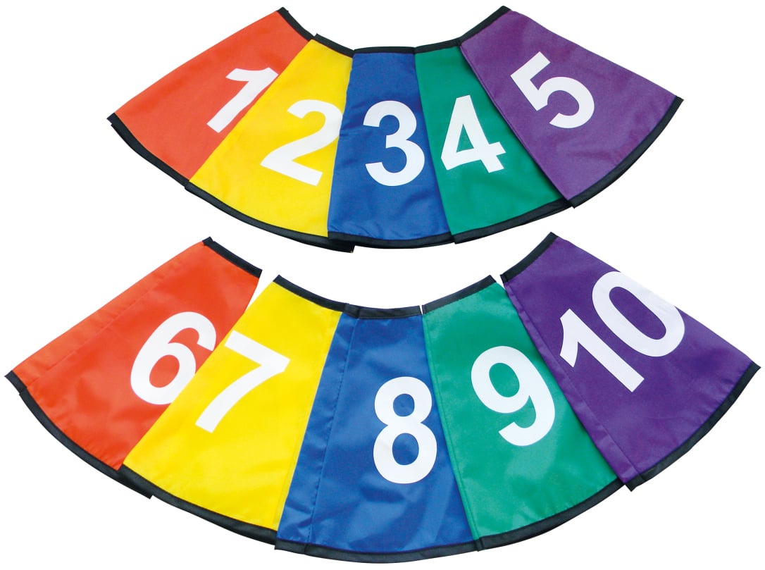 Spordas® Attachable Numbers for Cones