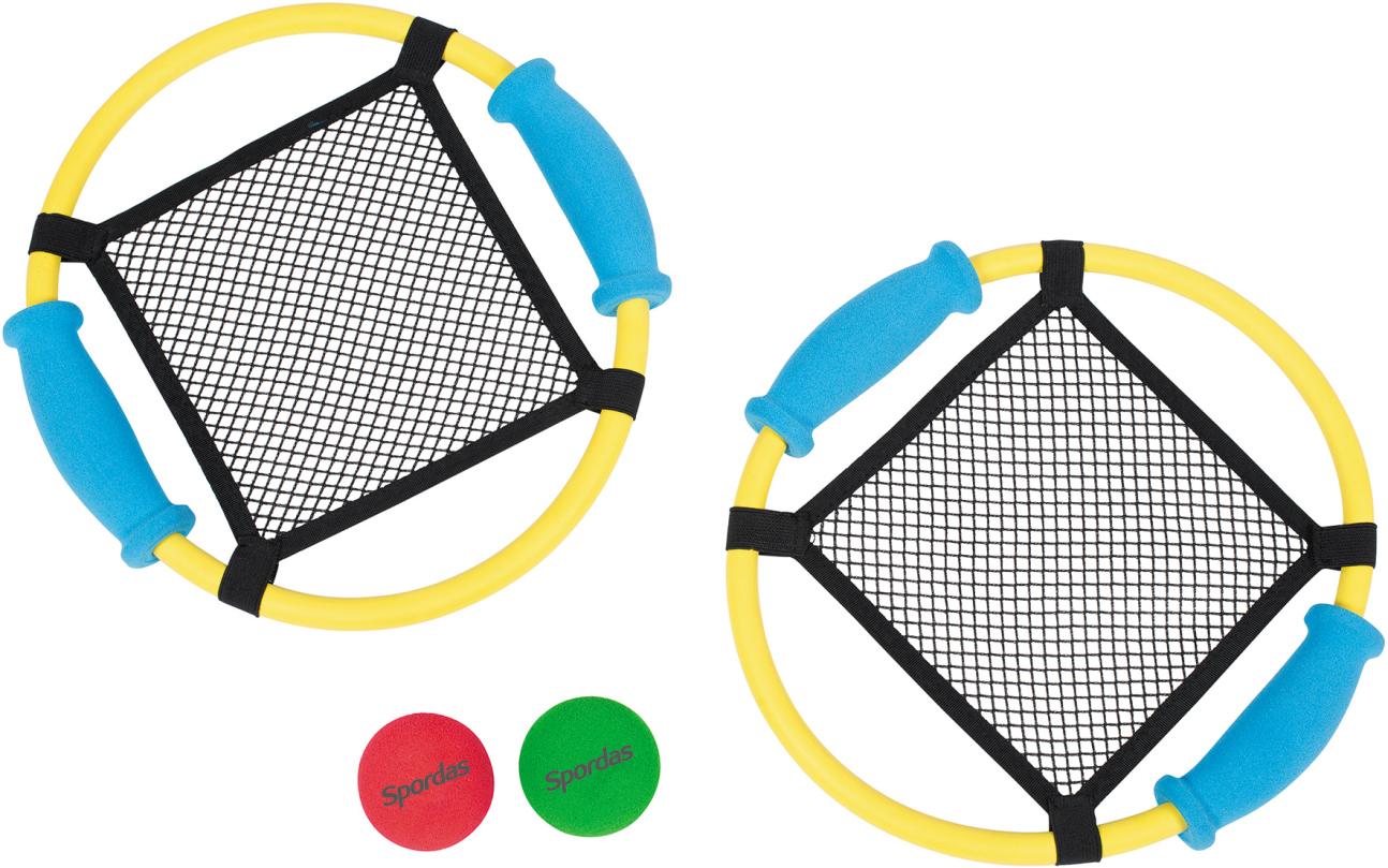 Spordas® Springy Rackets Net Set, 6 pieces