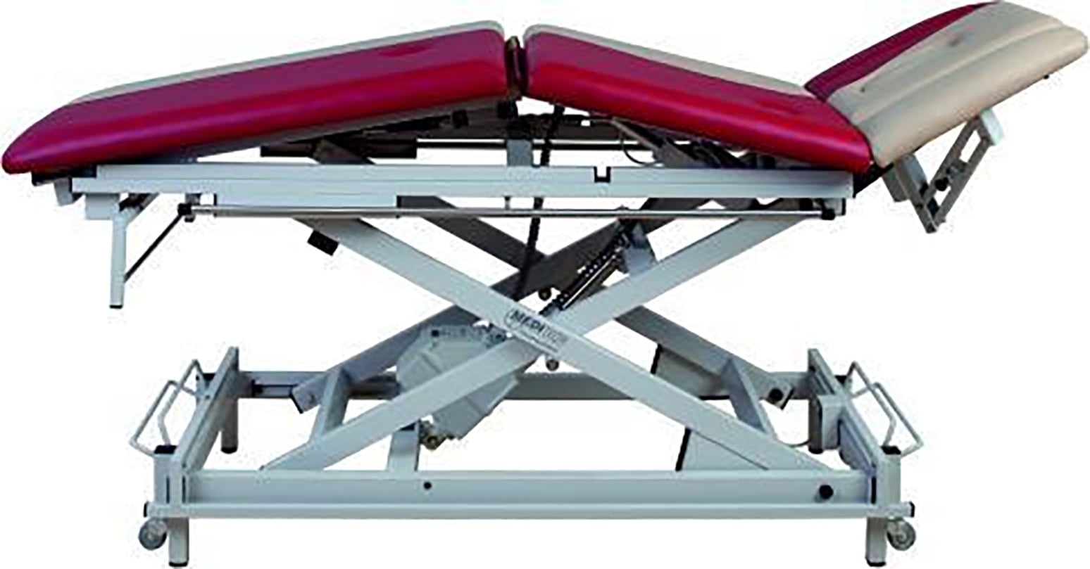 Electric roof positioning for therapy couch Vario No. 1