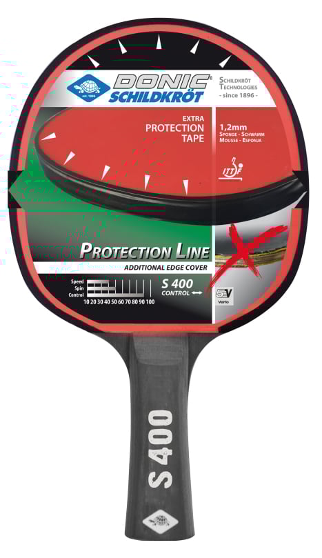 Donic-Schildkröt® Table Tennis Racket PROTECTION LINE S400
