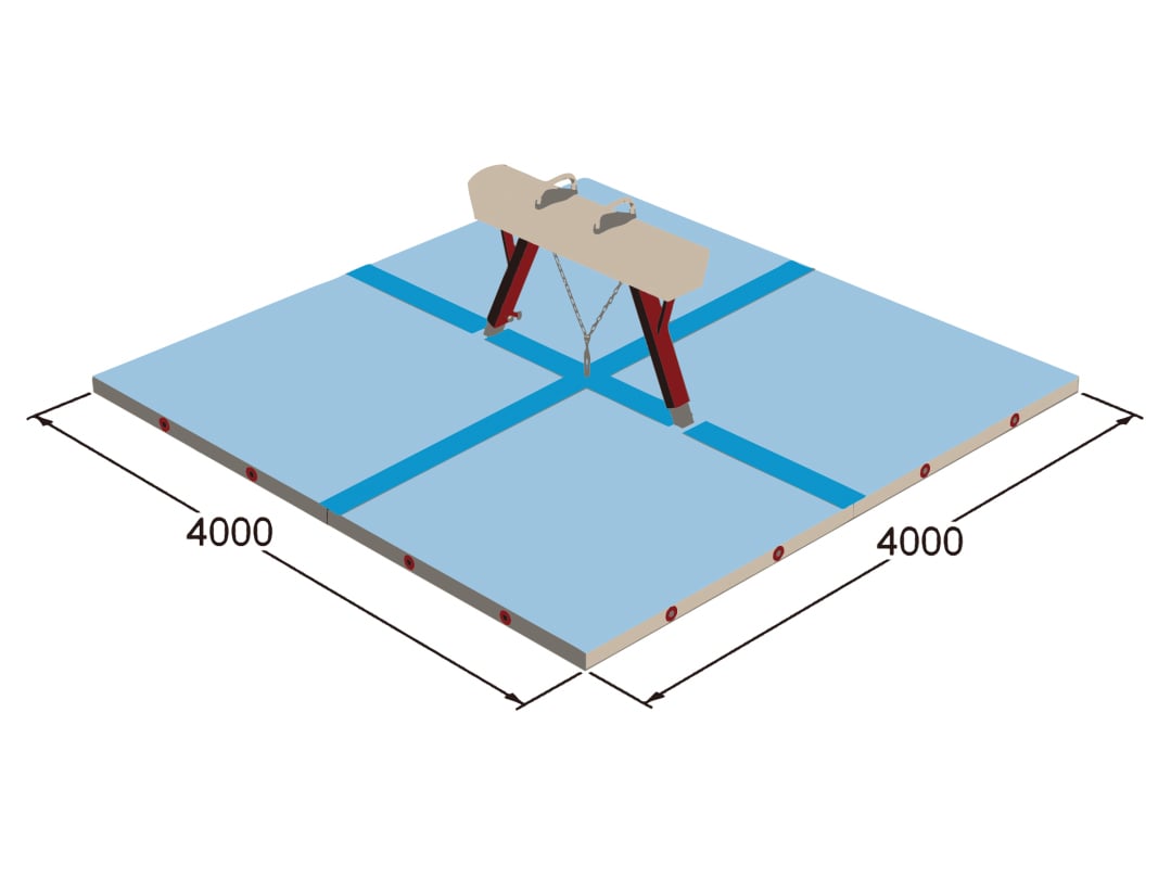 SPIETH® Set of Mats for Vaulting Horse