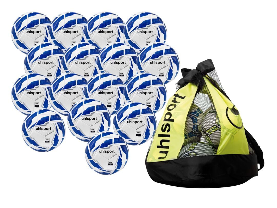 uhlsport® 16-piece training set Soccer ATTACK ADDGLUE