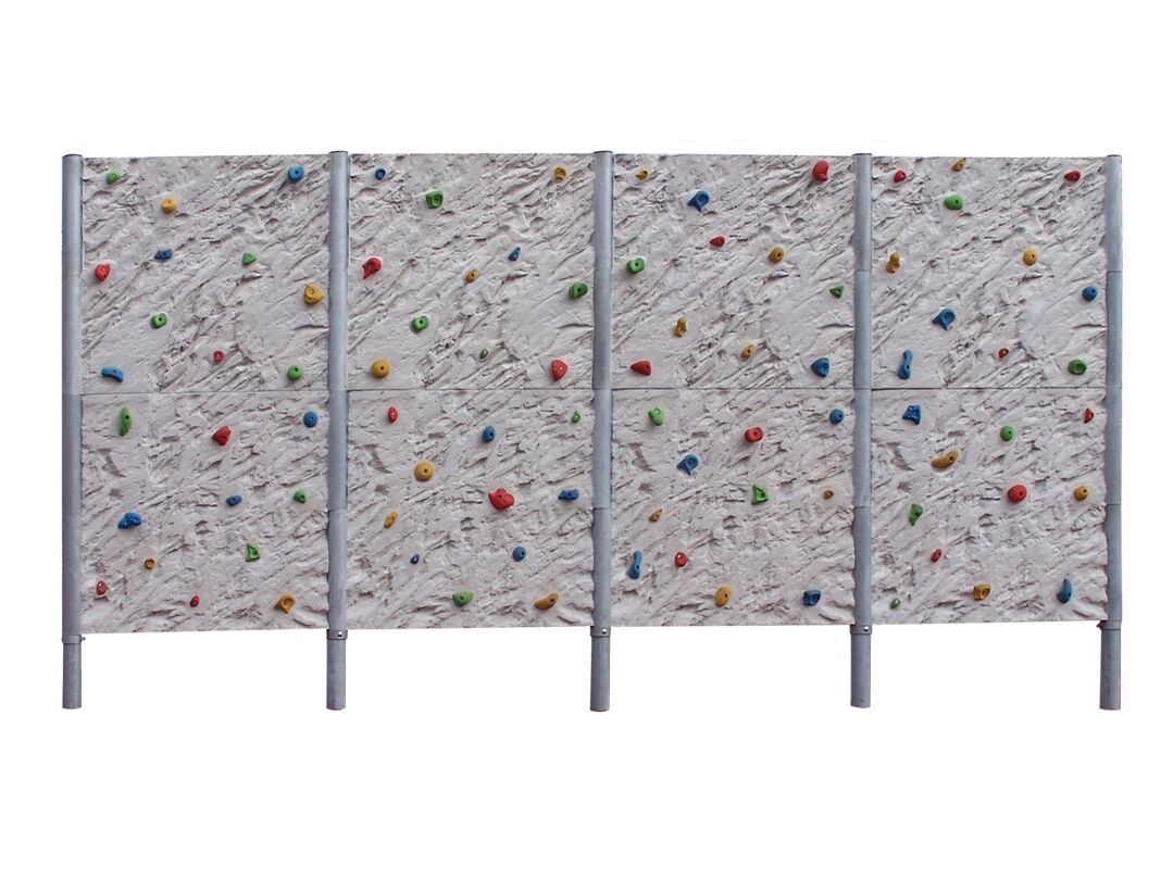 Kübler Sport® Climbing Wall with Rock Structure, Freestanding