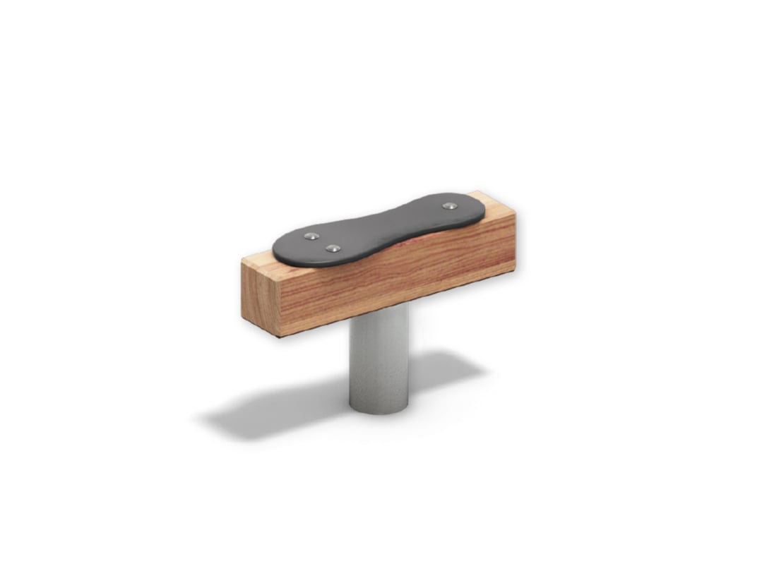 Balance and climbing park element transition element