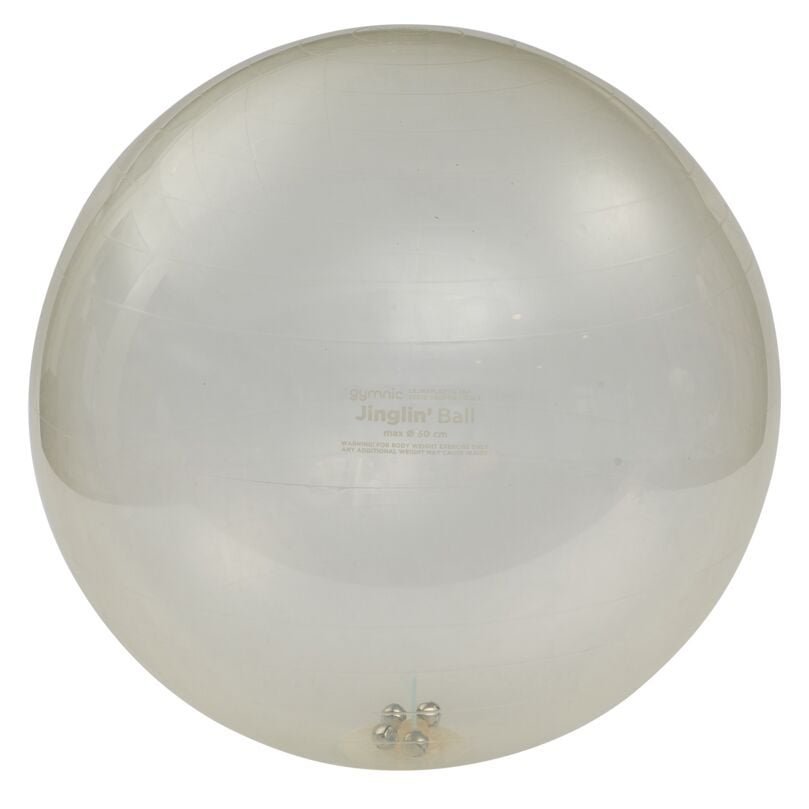 Gymnic® Jinglin Ball Transparent, Ø 55 cm