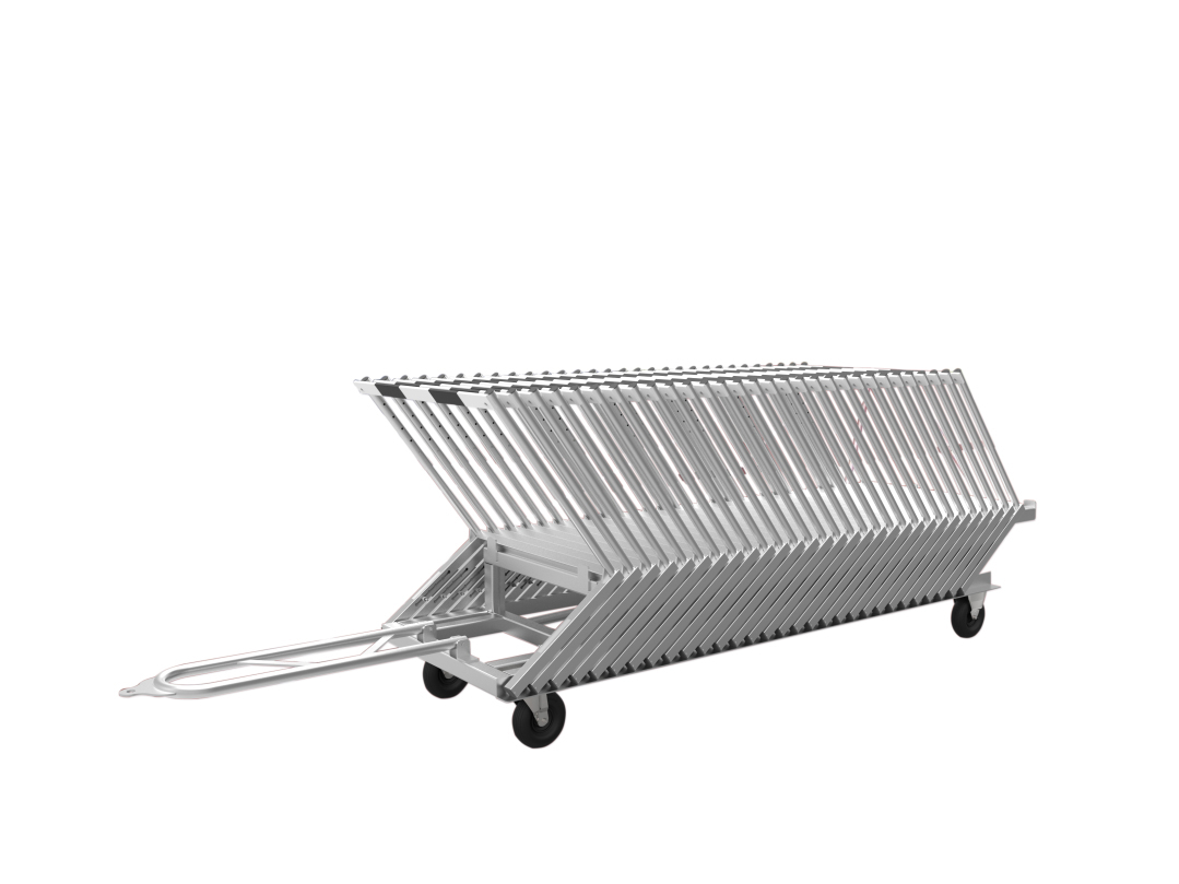 Aluminum Hurdle Transport Cart
