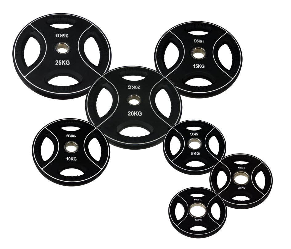 Weight plate with PU coating