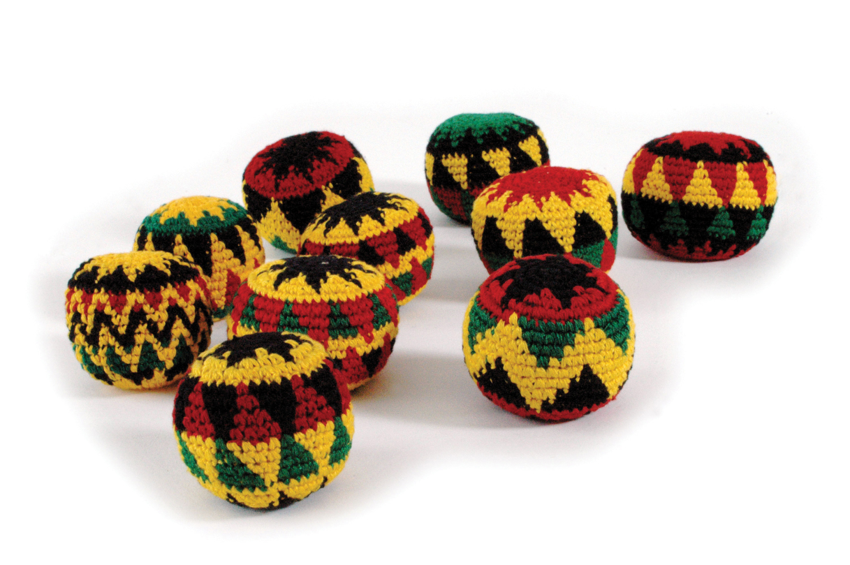 Beanbag Juggling Ball, Crocheted