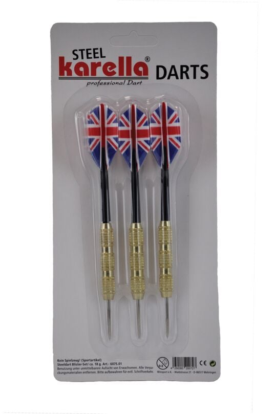 Karella® Steel Darts 18 g, Set of 3