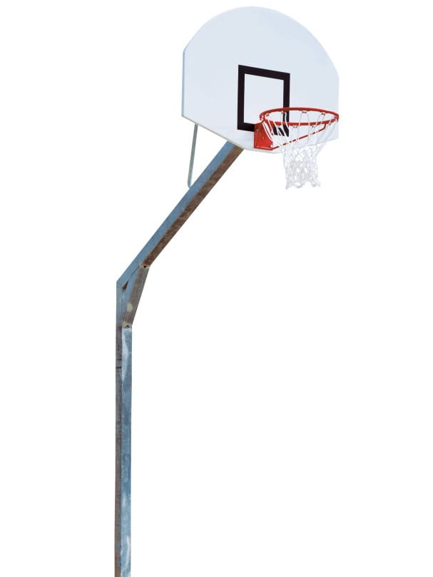 Basketball system SOLID STEEL with fiberglass backboard