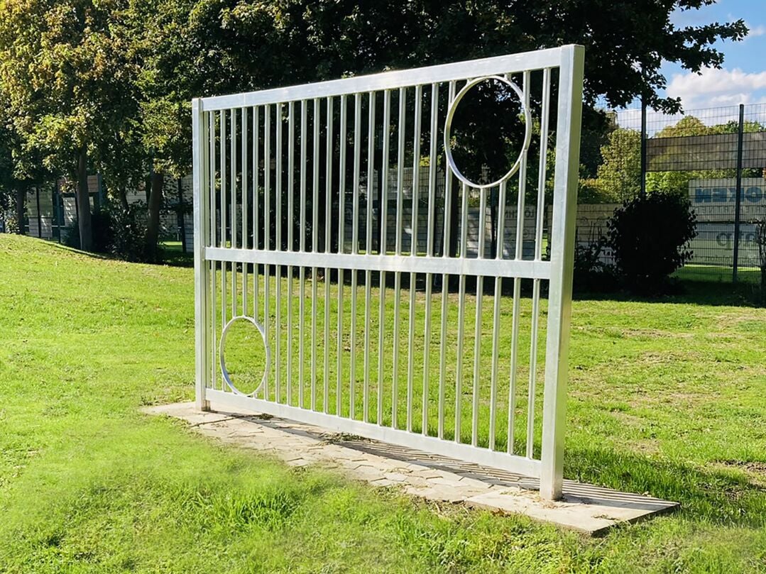 Kübler Sport® Goal Wall FIX with Ground Sleeves