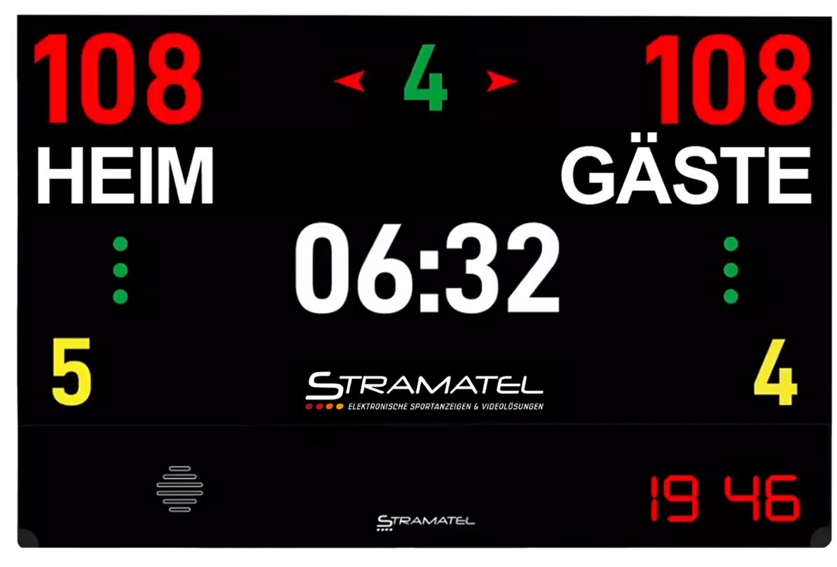 Stramatel® Video Scoreboard