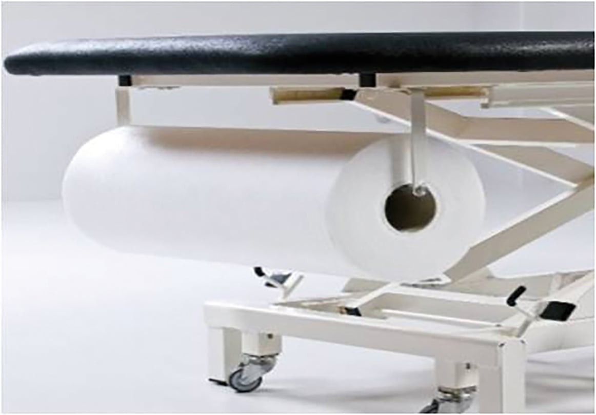 Paper roll holder for therapy table Basic & Extension
