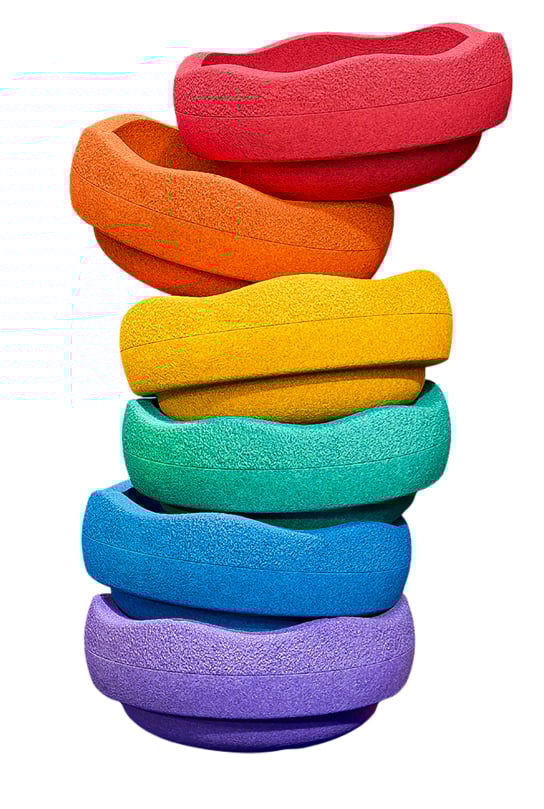 Stackstone® Original Rainbow Classic, set of 6