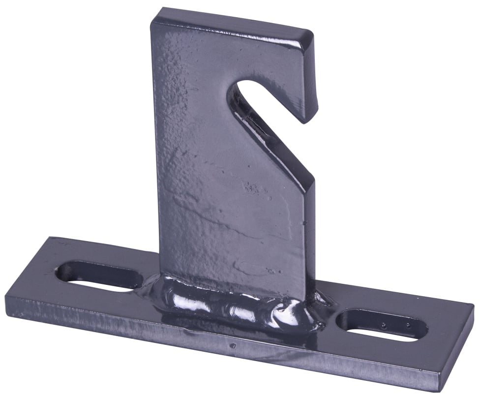 Anchor hook with steel plate