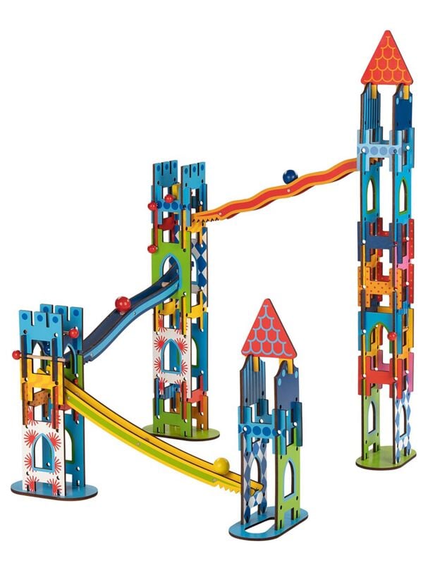goki® Ball Track Castle