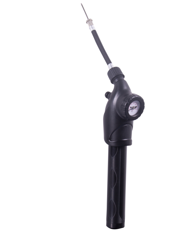 tanga sports® Ball pump with pressure gauge