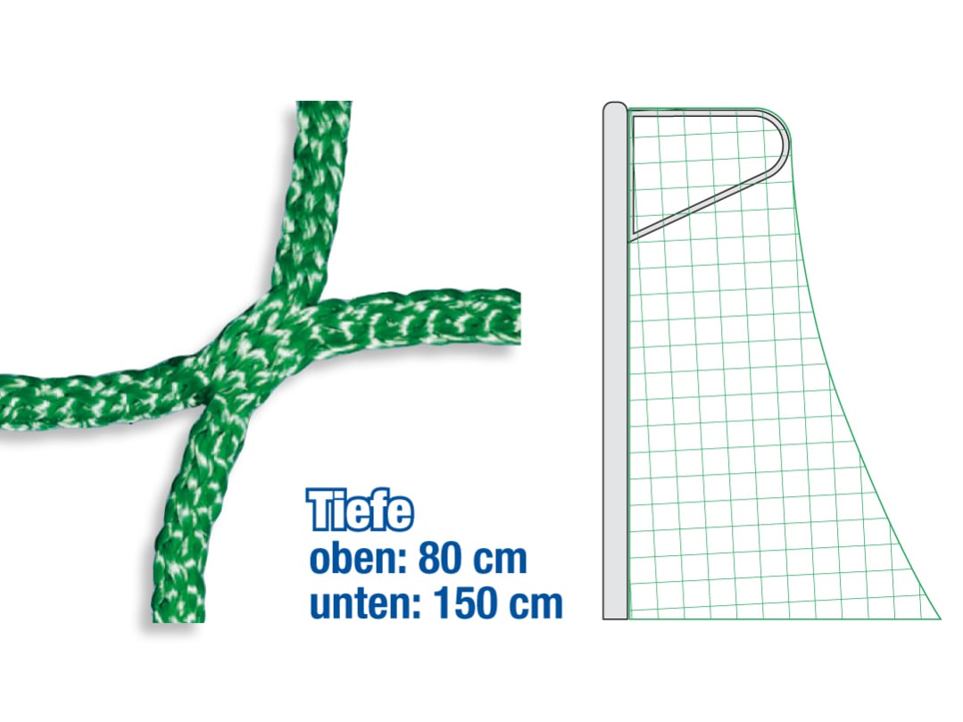 Tight-meshed youth goal net