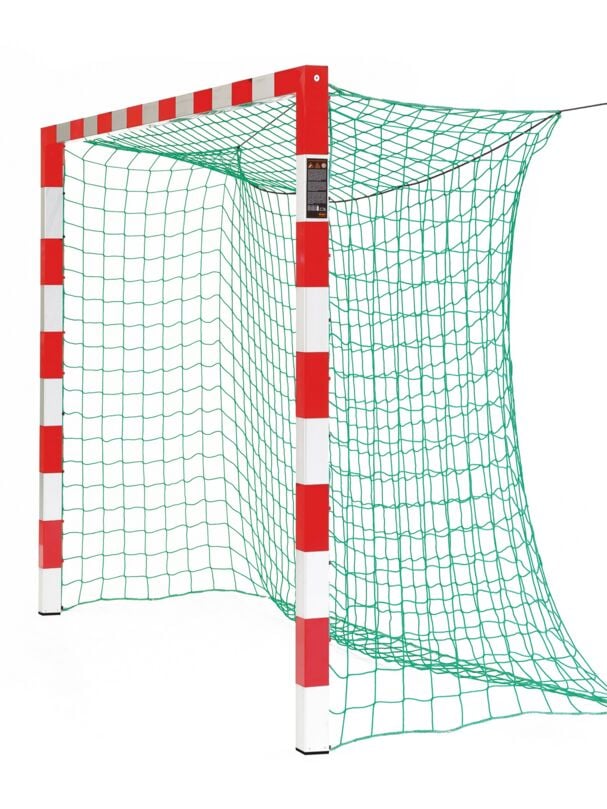 Handball goal FIX for installation in ground sleeves.