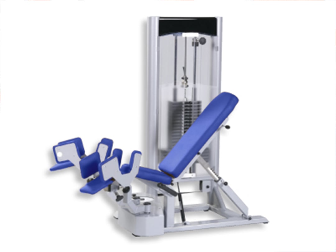 Combination device for abduction and adduction training