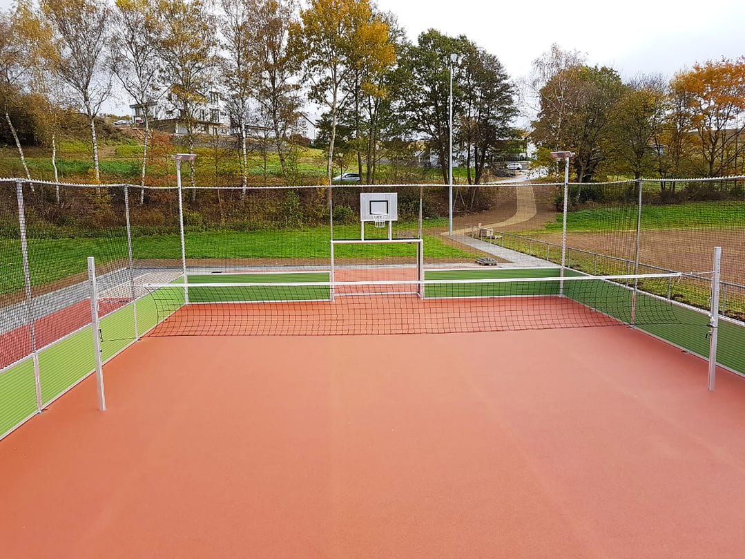 Addition Soccer-Court ARENA PRO: Volleyball multi facility with ground sleeves