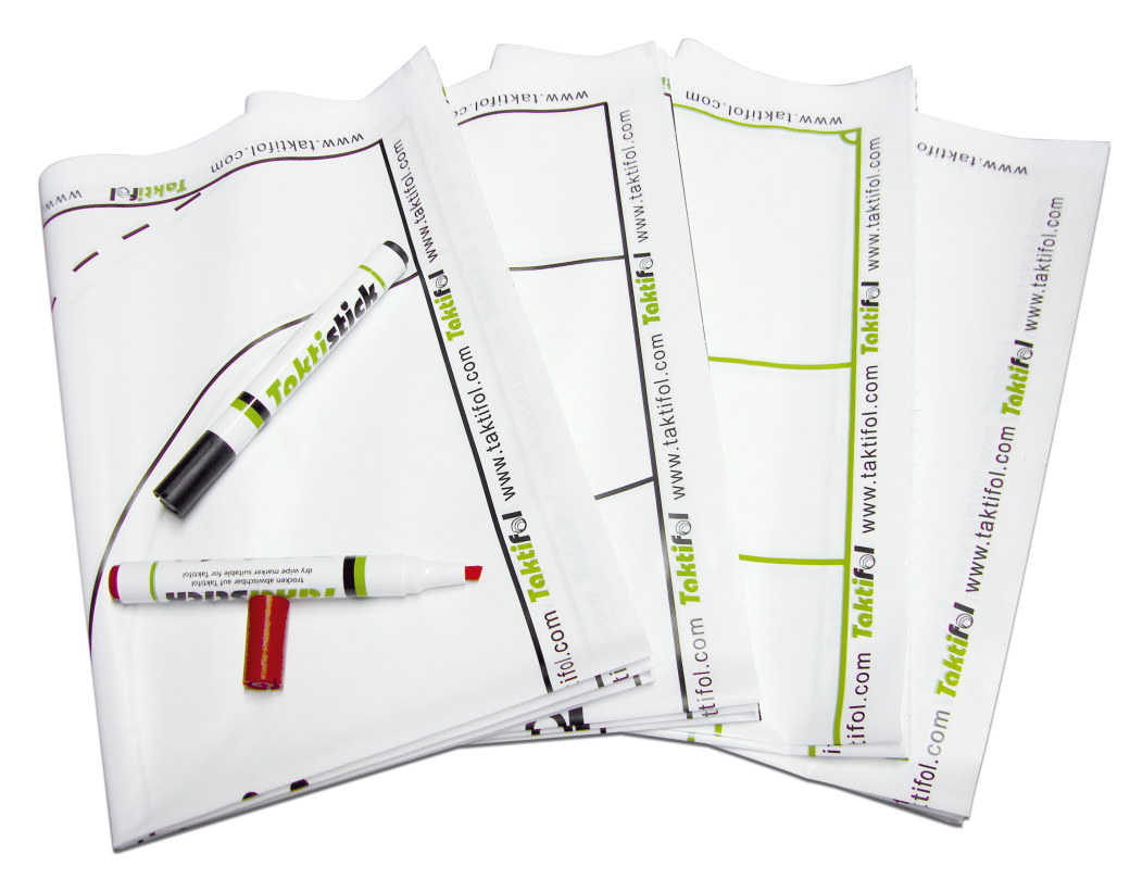 Taktifol® Self-adhesive Tactical Board - School Sports Set
