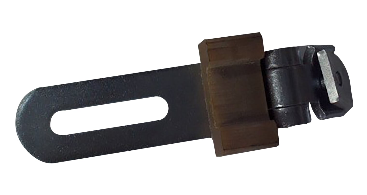 Clamping lever for net posts